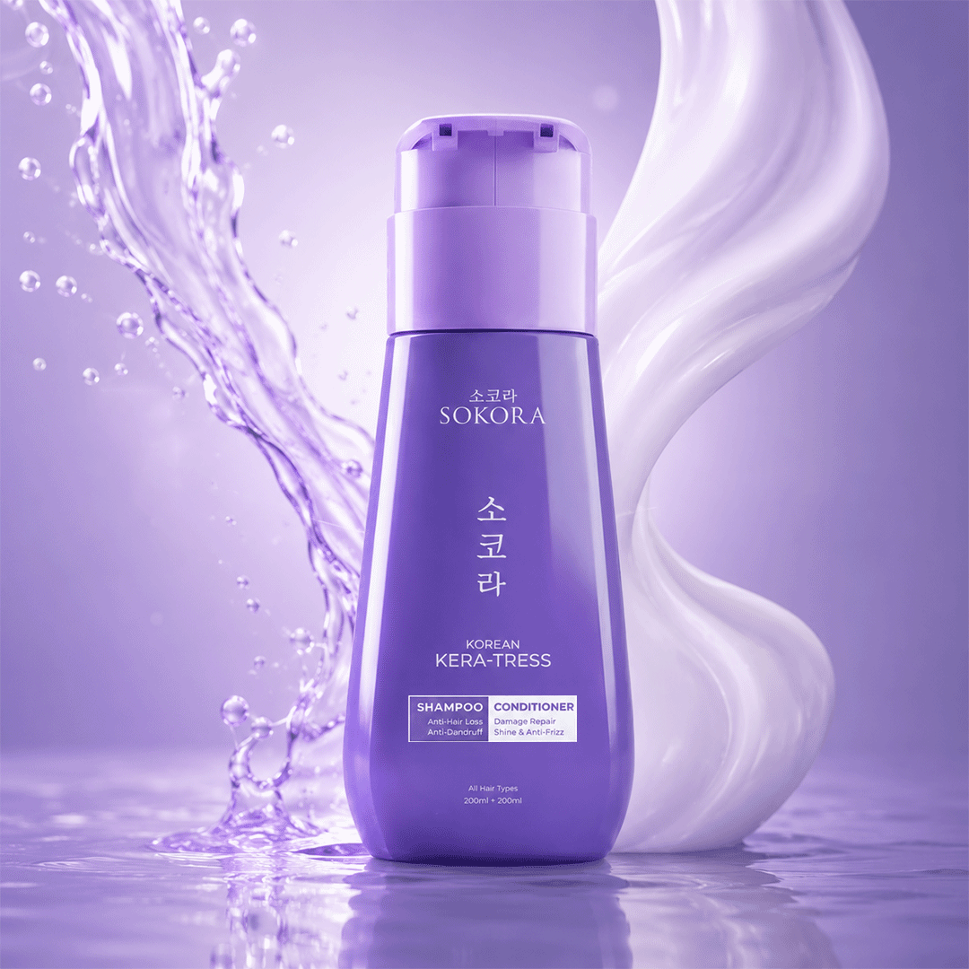 Korean Kera-Tress Shampoo & Conditioner