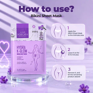 Hydra K-Glow Bikini Sheet Mask
