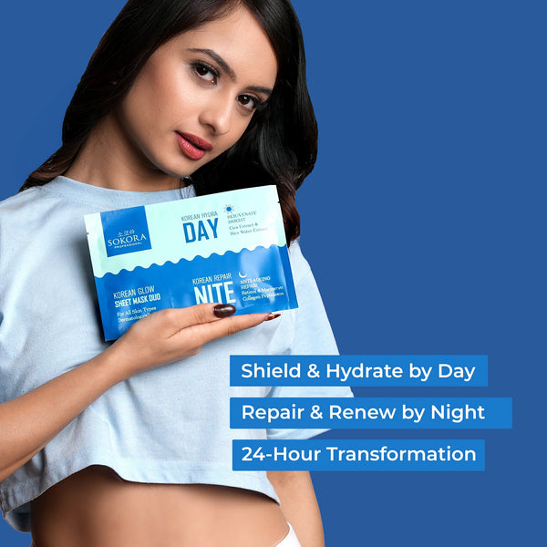 Korean Day & Nite Face Sheet Mask