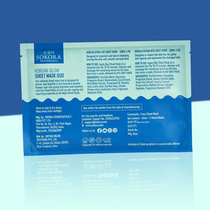 Korean Day & Nite Face Sheet Mask