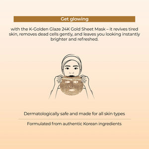 K-Golden Glaze Sheet Mask