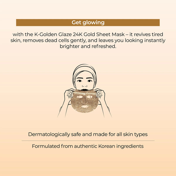 K-Golden Glaze Sheet Mask