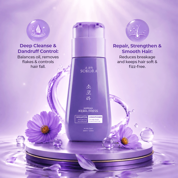 Korean Kera-Tress Shampoo & Conditioner