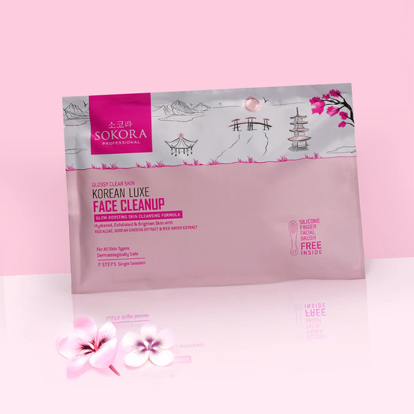 Glossy Clear Skin Korean Luxe Face Cleanup