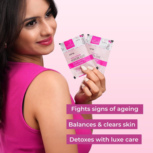 Glossy Clear Skin Korean Luxe Face Cleanup