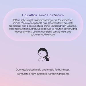 Hair Affair 3-in-1 Hair Serum