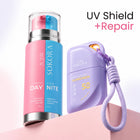 Glow & Protect Duo | Free Jade Roller + Bow Band