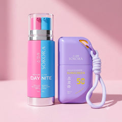 Glow & Protect Duo | Free Jade Roller + Bow Band